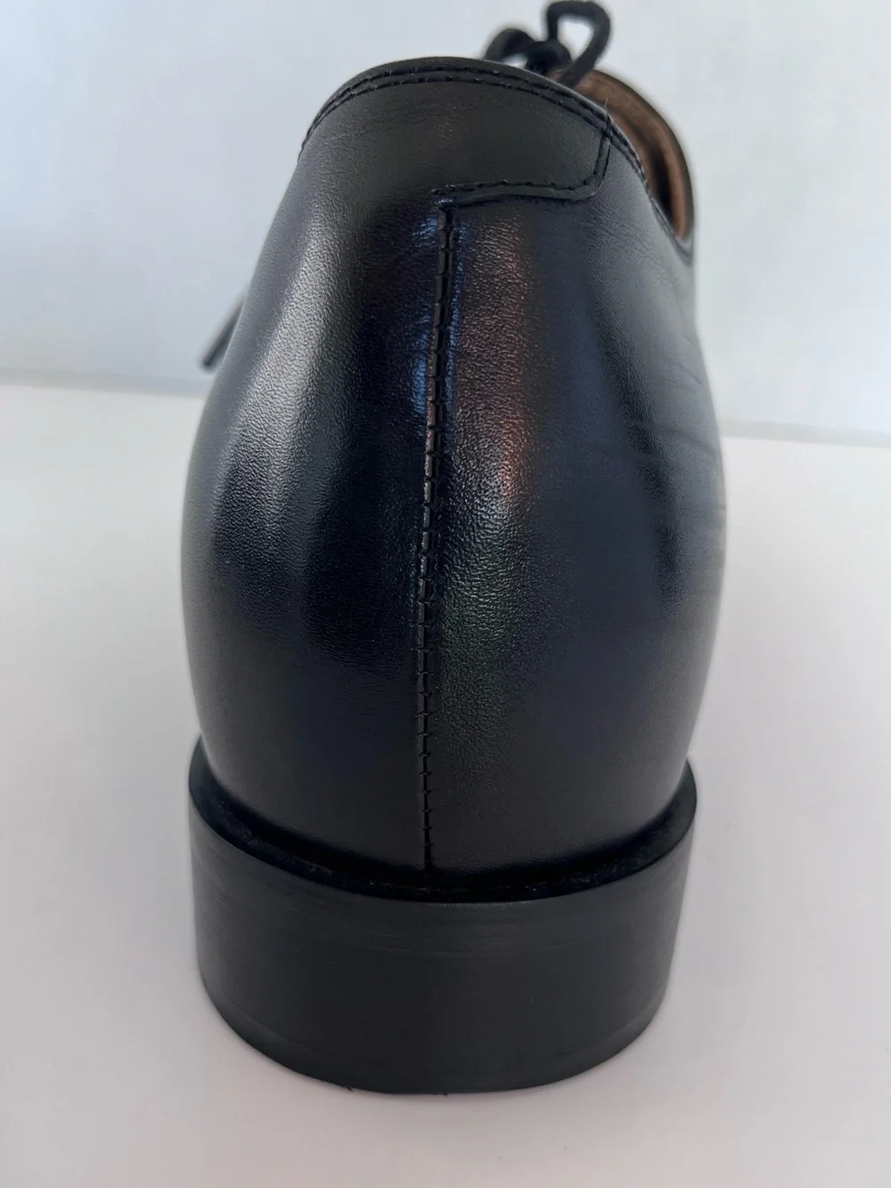 Chamaripa Men's Black Leather Elevator Dress Shoes